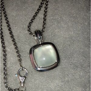Yurman Moonstone Quartz pendant.
